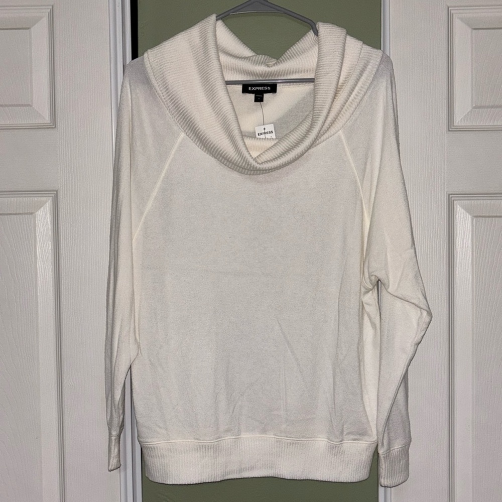 🆕 Express New With Tags, Sweater, Women’s Size Small, White